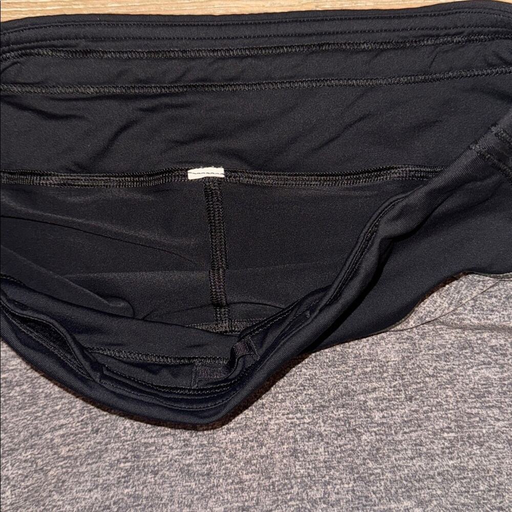 Lululemon Pace Rival Skirt Heather Lux Multi Black / Black 4 - Picture 7 of 10